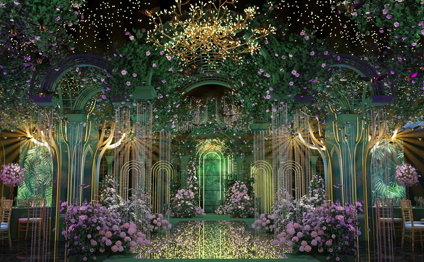 通州奇妙森林婚礼堂效果展示